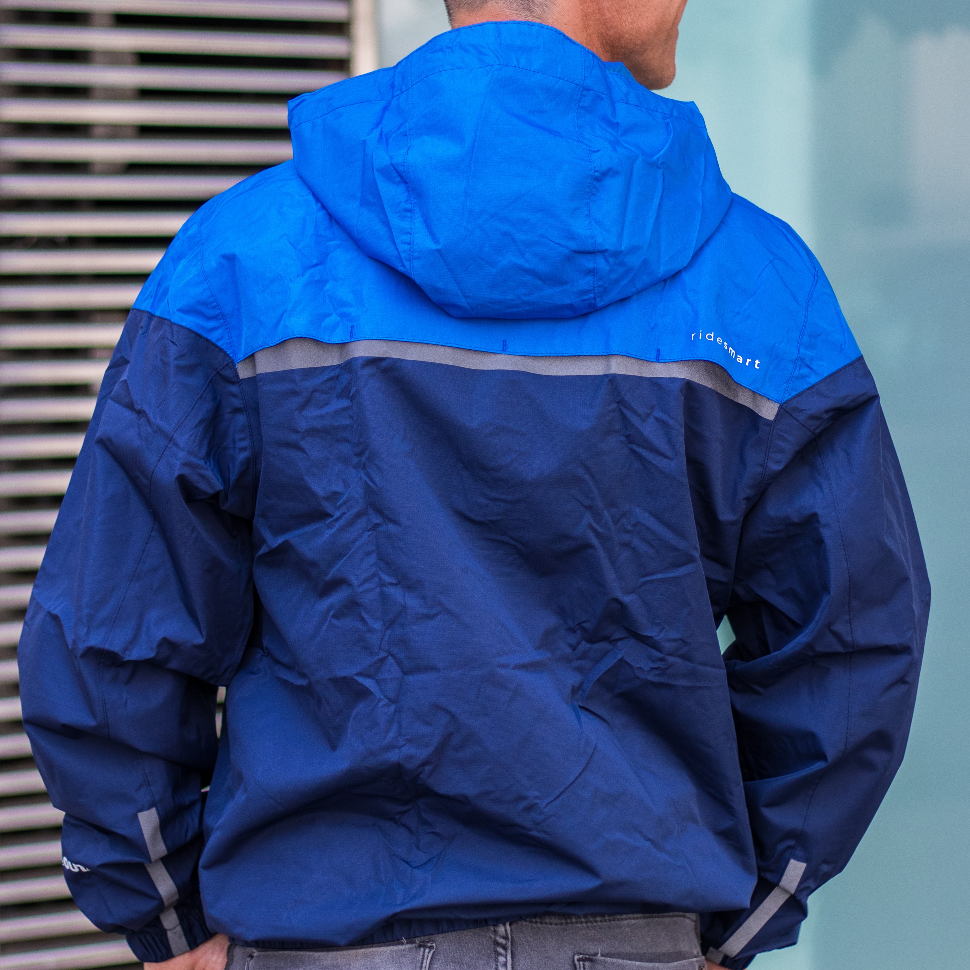 Campera NTO Wind Hombre Azul / Celeste